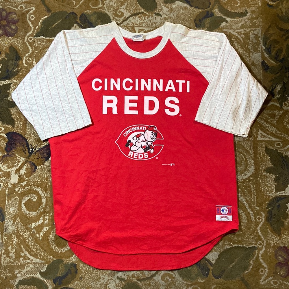 Vintage 90s Cincinnati Reds Nutmeg jersey t-shirt